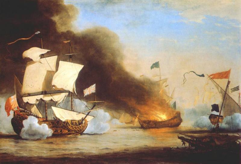 velde-the-younger-an-english-ship-in-action-with-barbary-corsairs-artfond