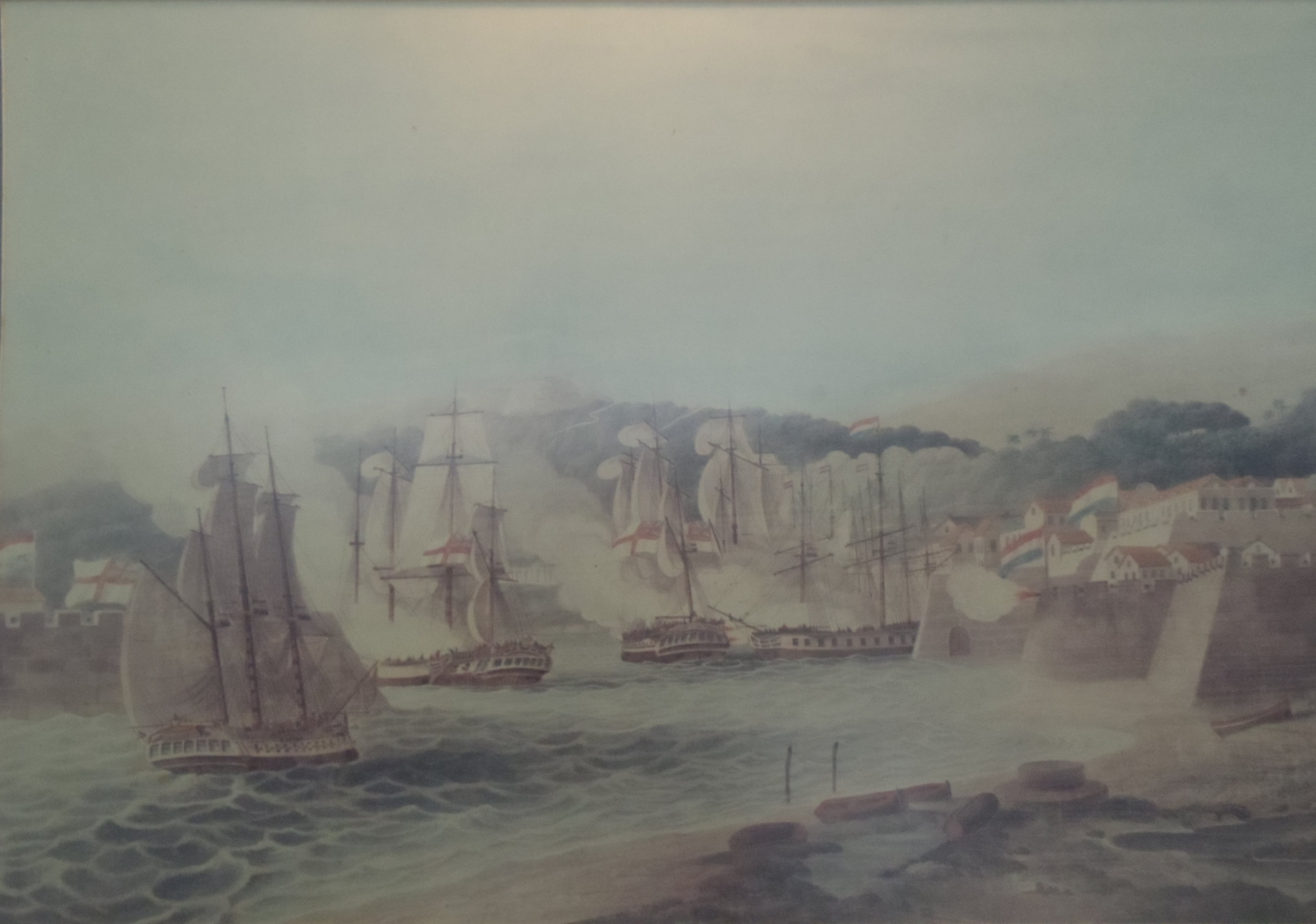 British Attack on Curacao